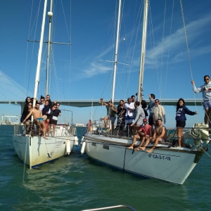 despedida soltera en velero en cadiz