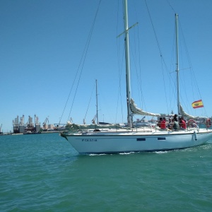 velero en cadiz