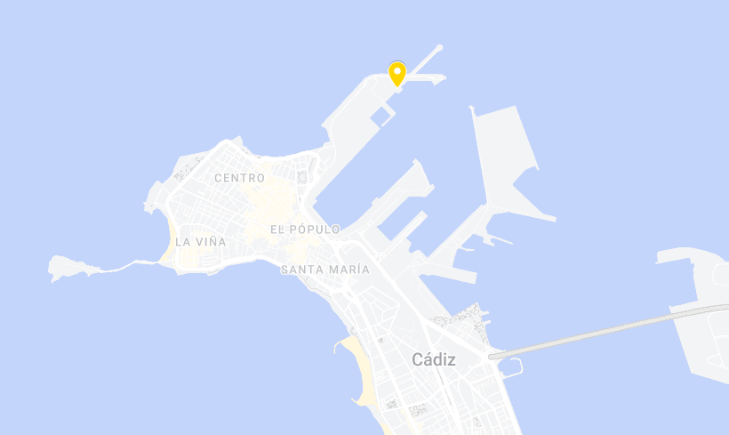 Puerto américa, Cádiz - Pantalán I